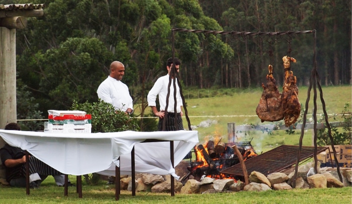 asado para matrimonios